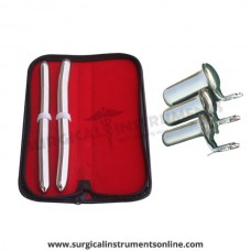 Hegar uterine dilator set,15-16,17-18, collin 3pcs